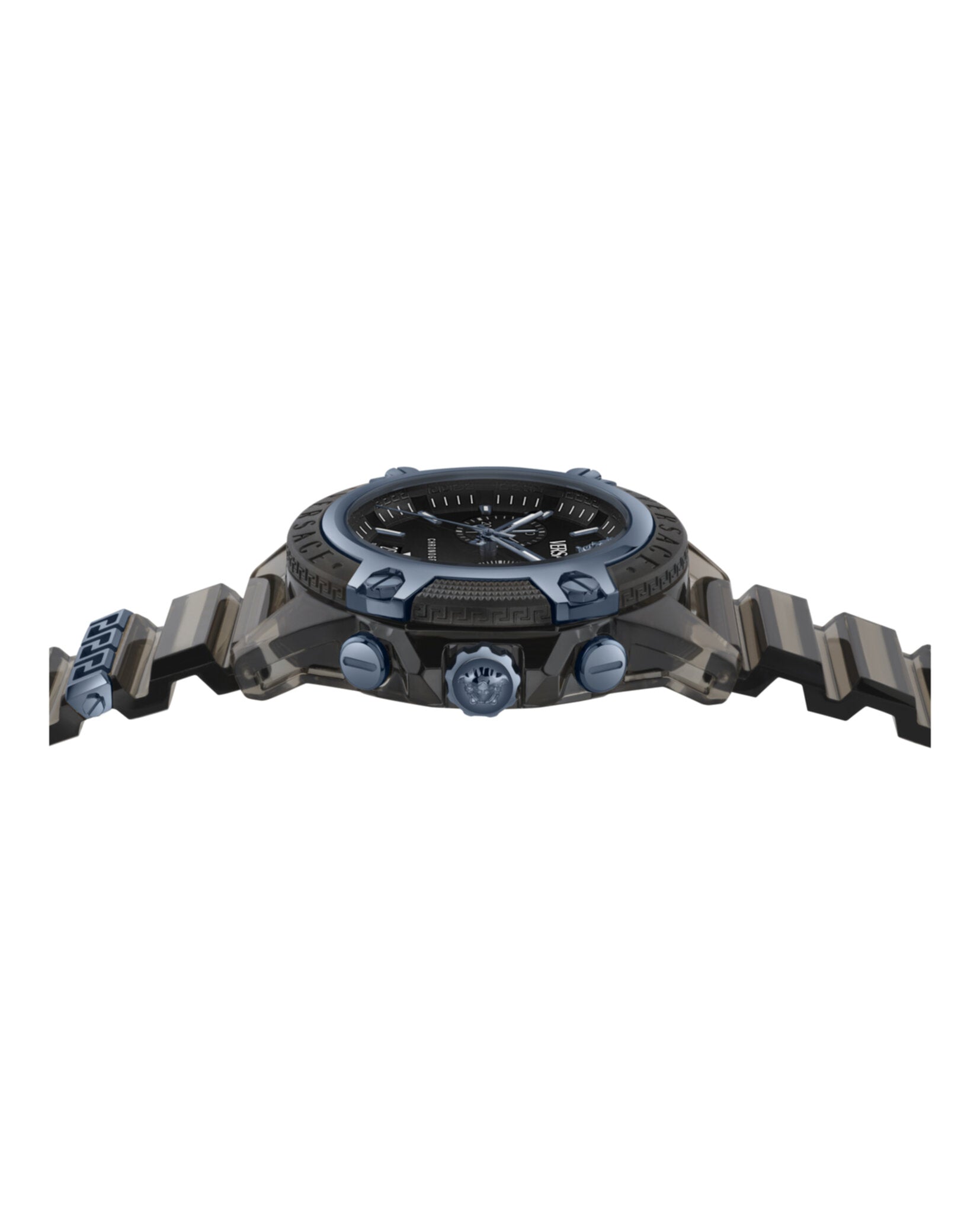 Versace Mens 44mm Strap Fashion Watch