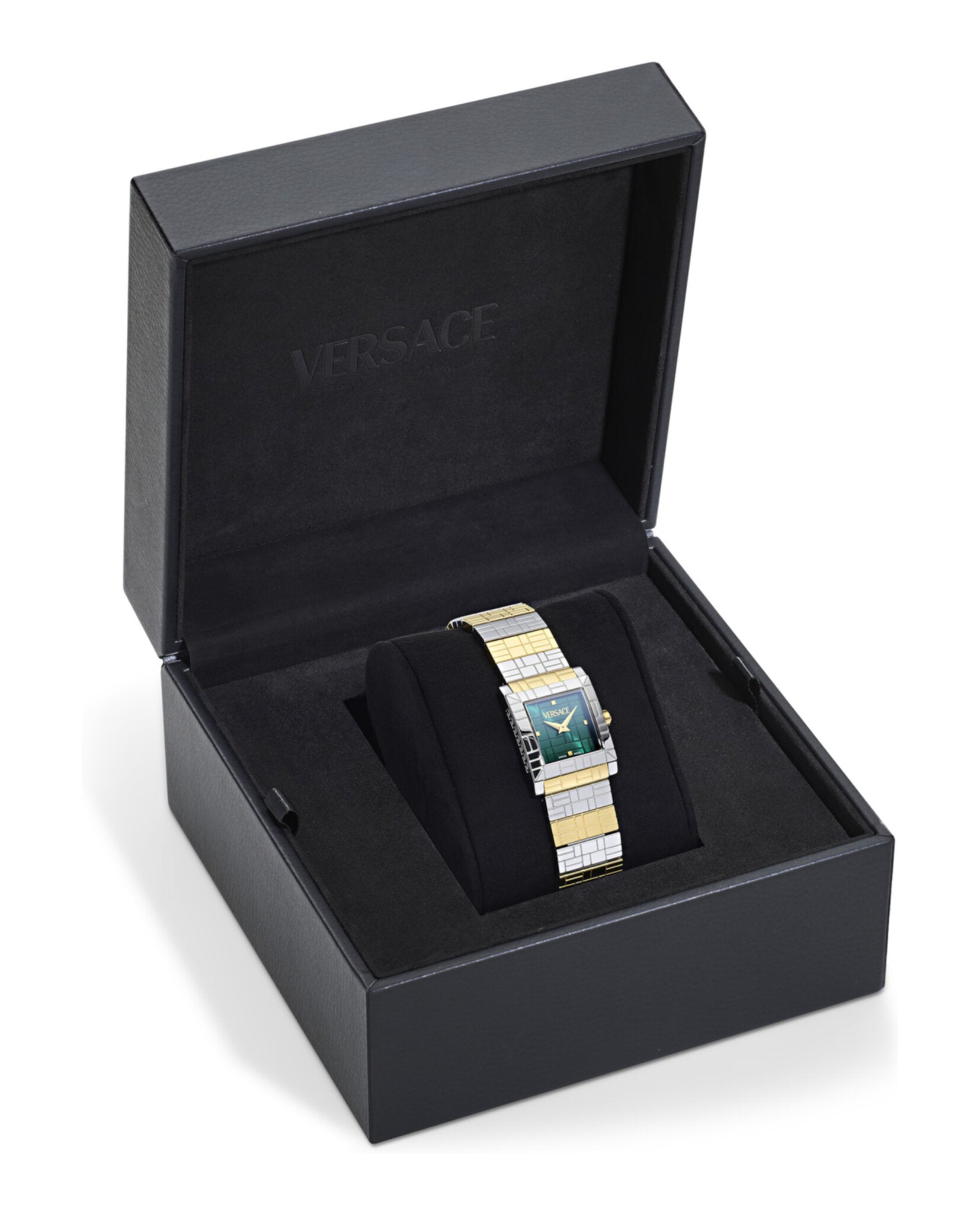 Versace Versace Womens  Two Tone 22mm Bracelet Fashion Watch