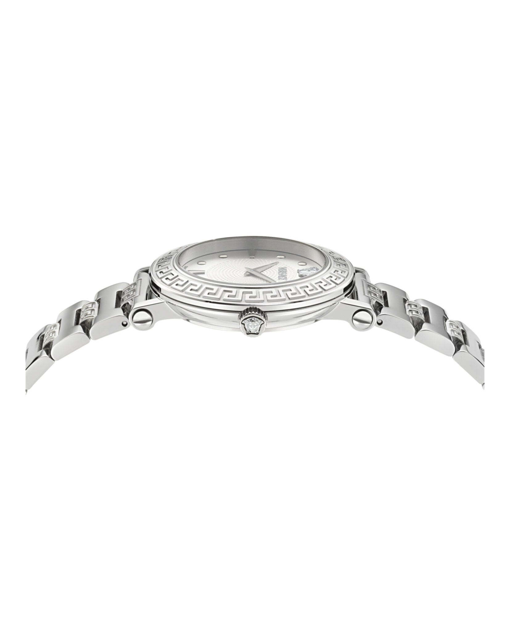 Versace Womens Stainless Steel 35mm Bracelet Fashion Watch