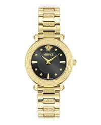 Versace Womens Gold 35mm Bracelet Fashion Watch