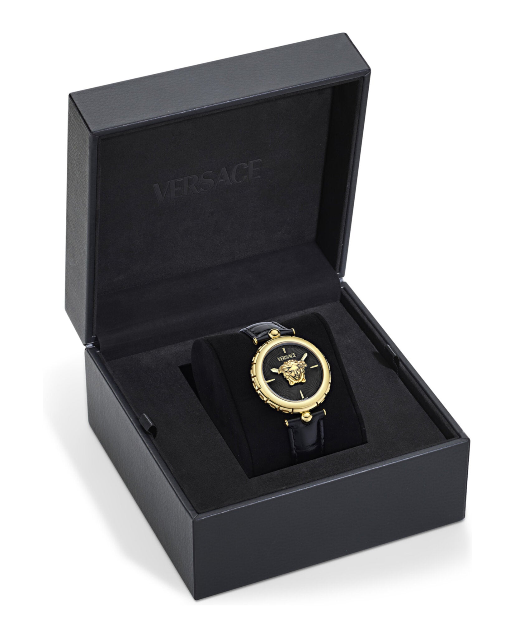 Versace Womens Gold 38mm Strap Fashion Watch