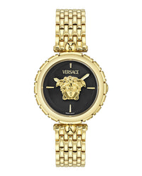 Versace Womens Gold 38mm Bracelet Fashion Watch