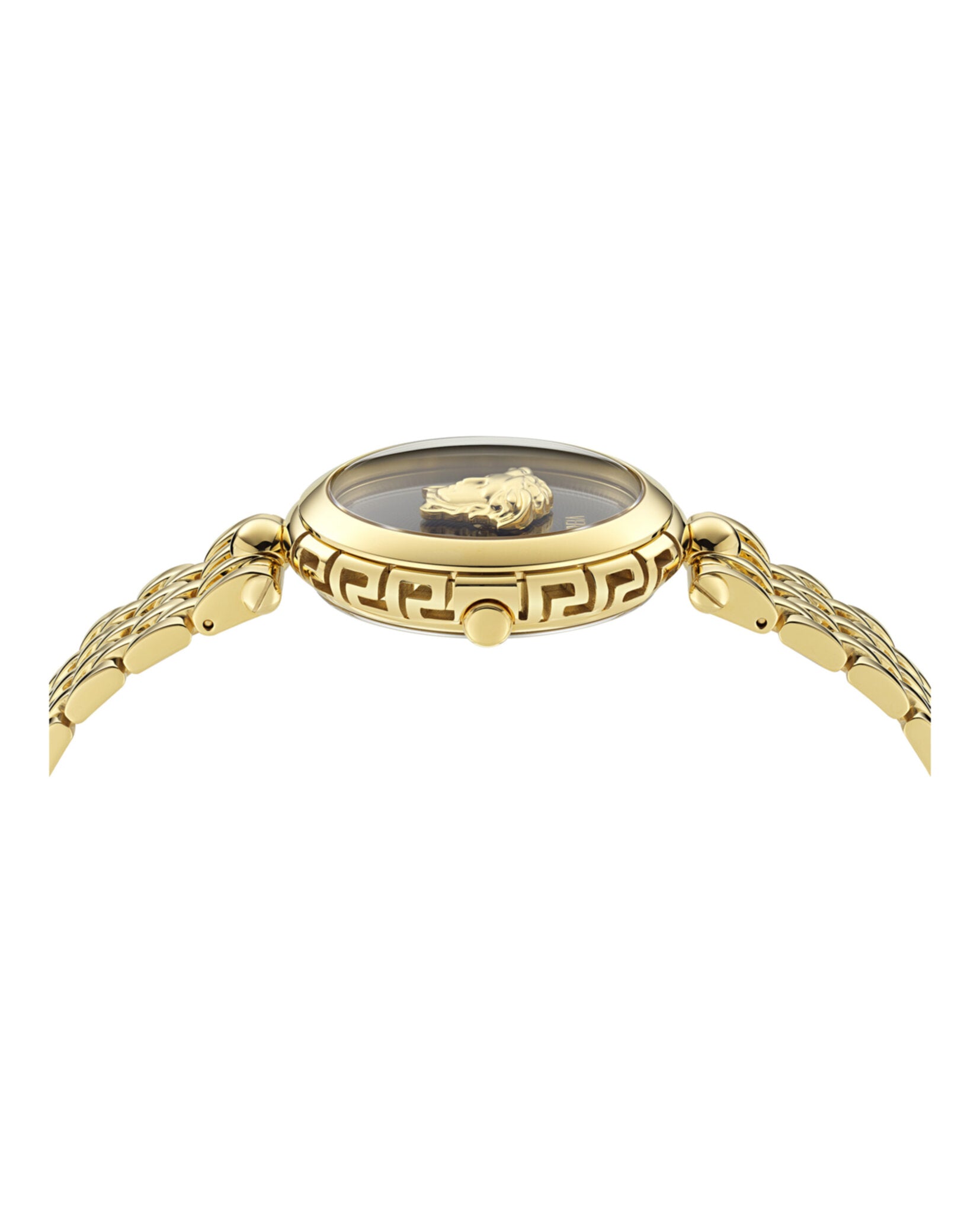 Versace Womens Gold 38mm Bracelet Fashion Watch