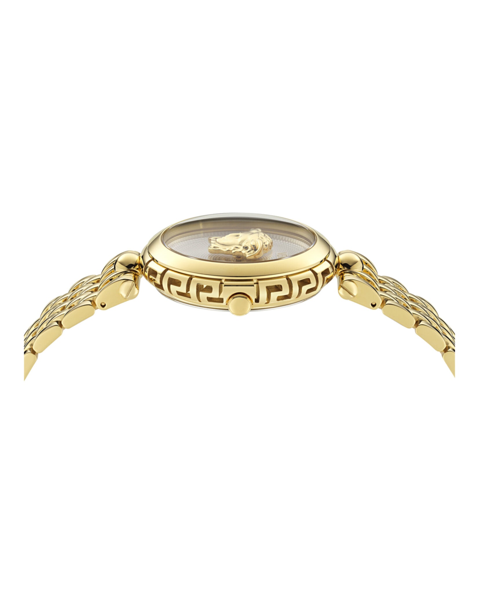 Versace Womens Gold 38mm Bracelet Fashion Watch