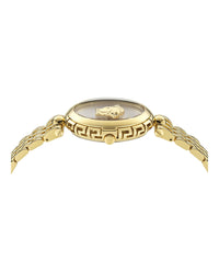 Versace Womens Gold 38mm Bracelet Fashion Watch