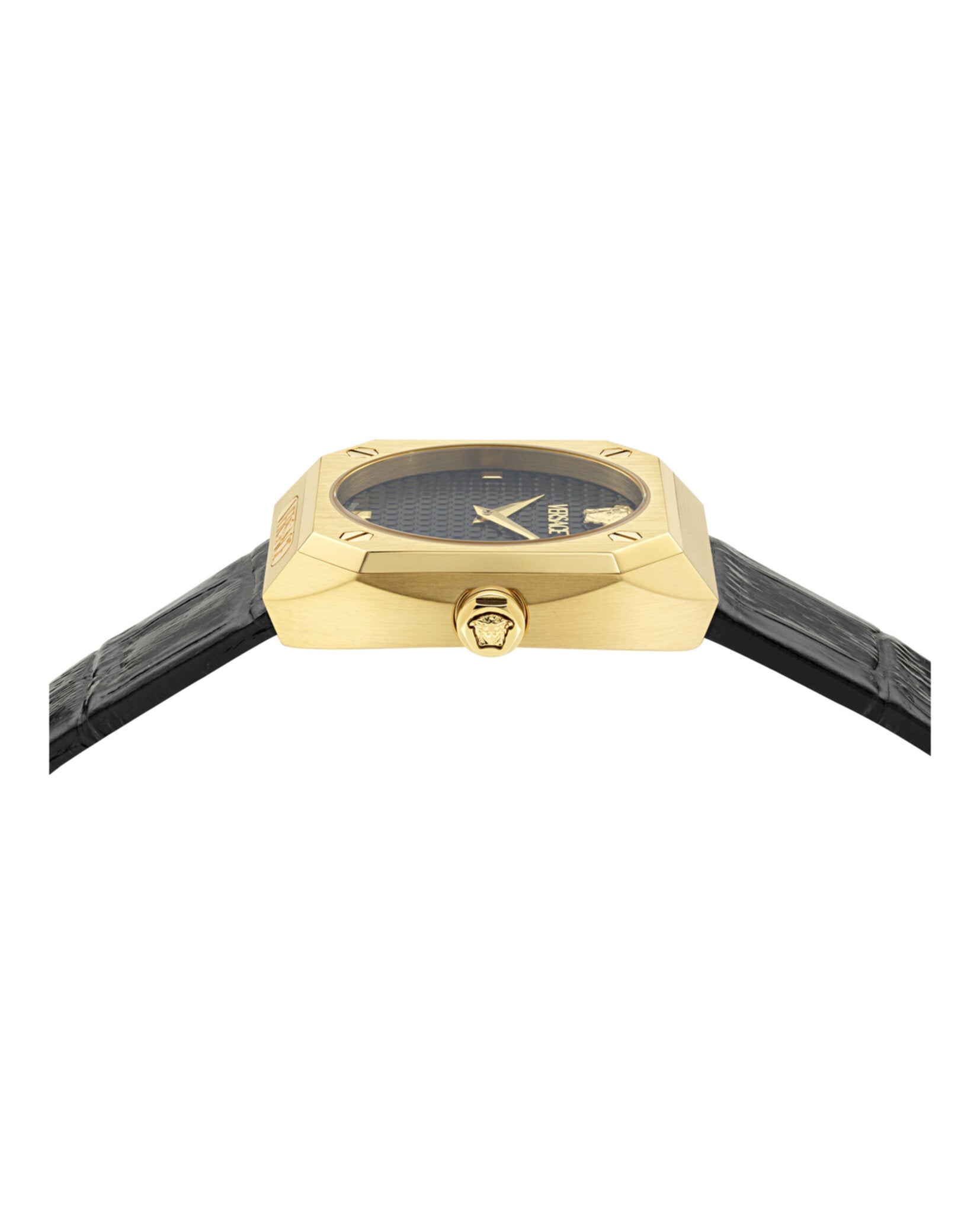 Versace Versace Womens  Gold 35mm Strap Fashion Watch