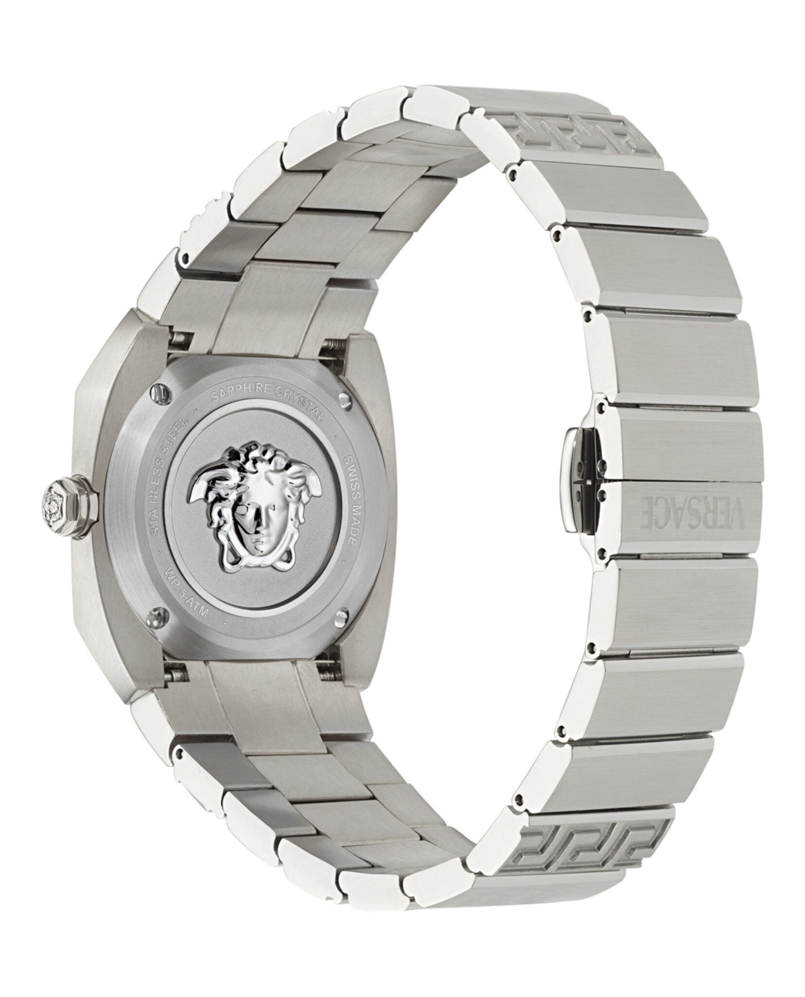 Versace Versace Womens  Stainless Steel 35mm Bracelet Fashion Watch