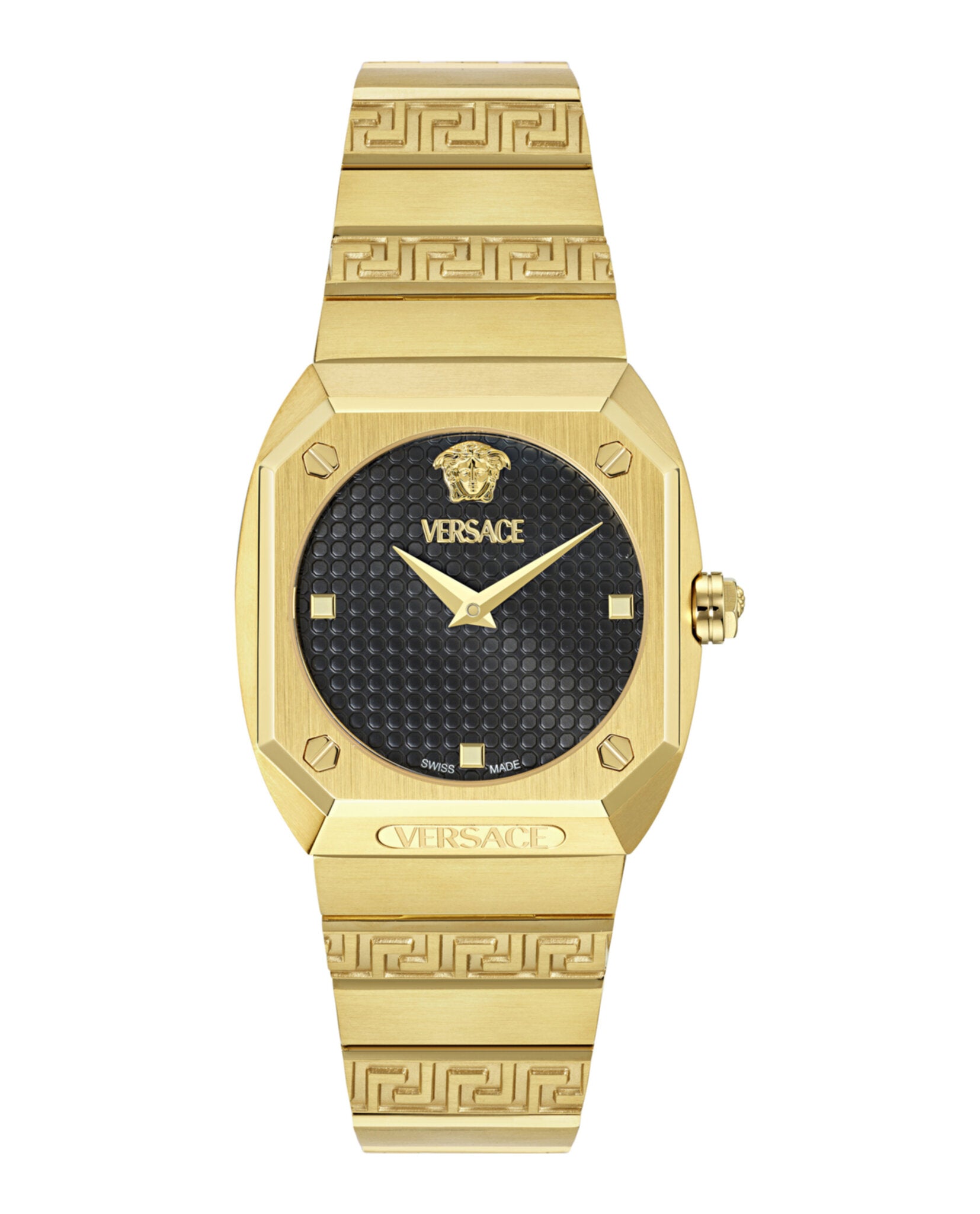 Versace Versace Womens  Gold 35mm Bracelet Fashion Watch