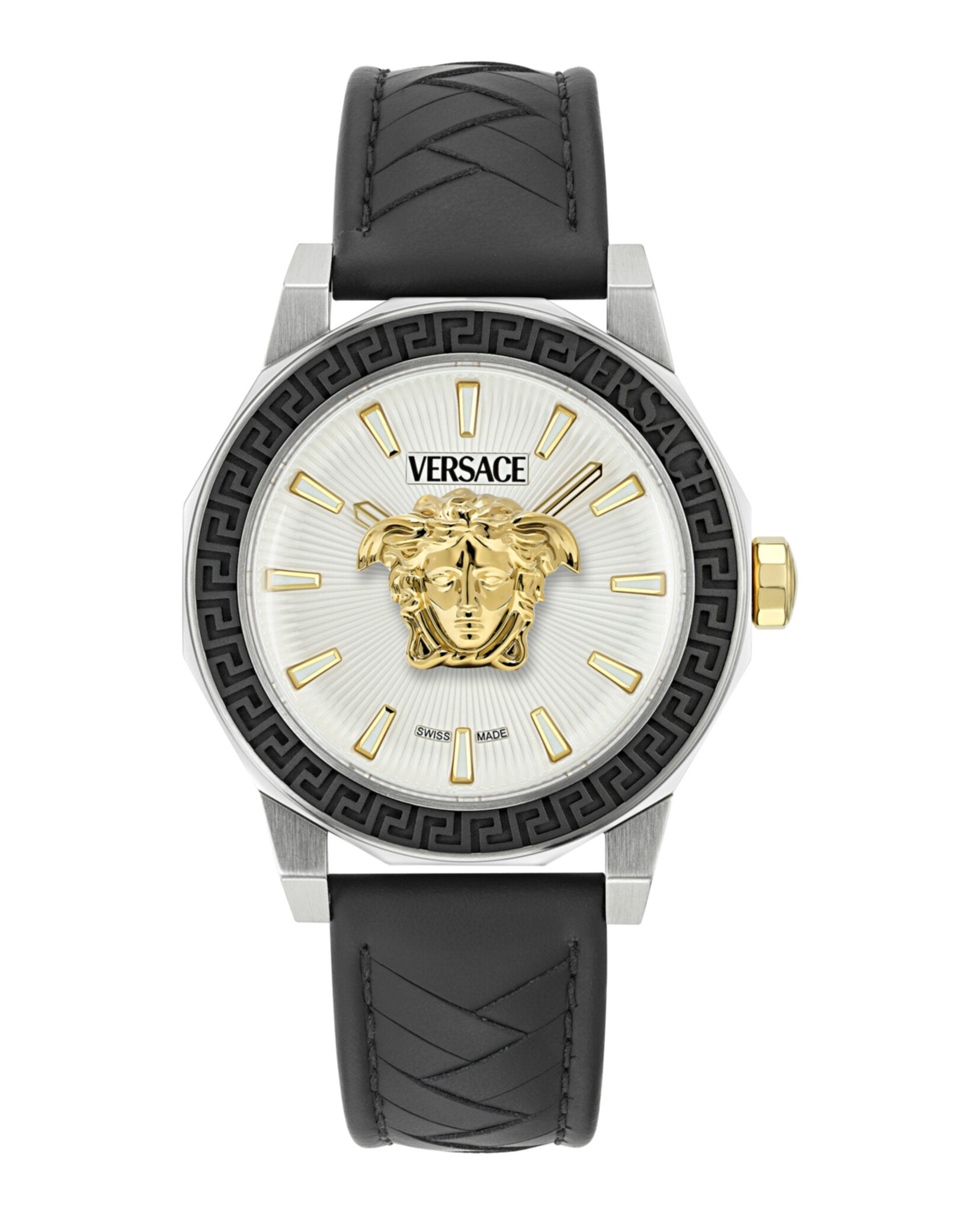 Versace Mens 43mm Strap Fashion Watch