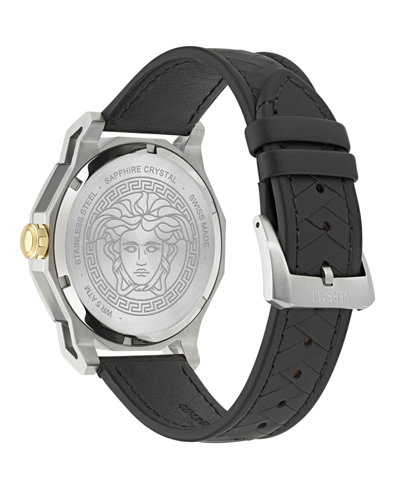 Versace Mens 43mm Strap Fashion Watch