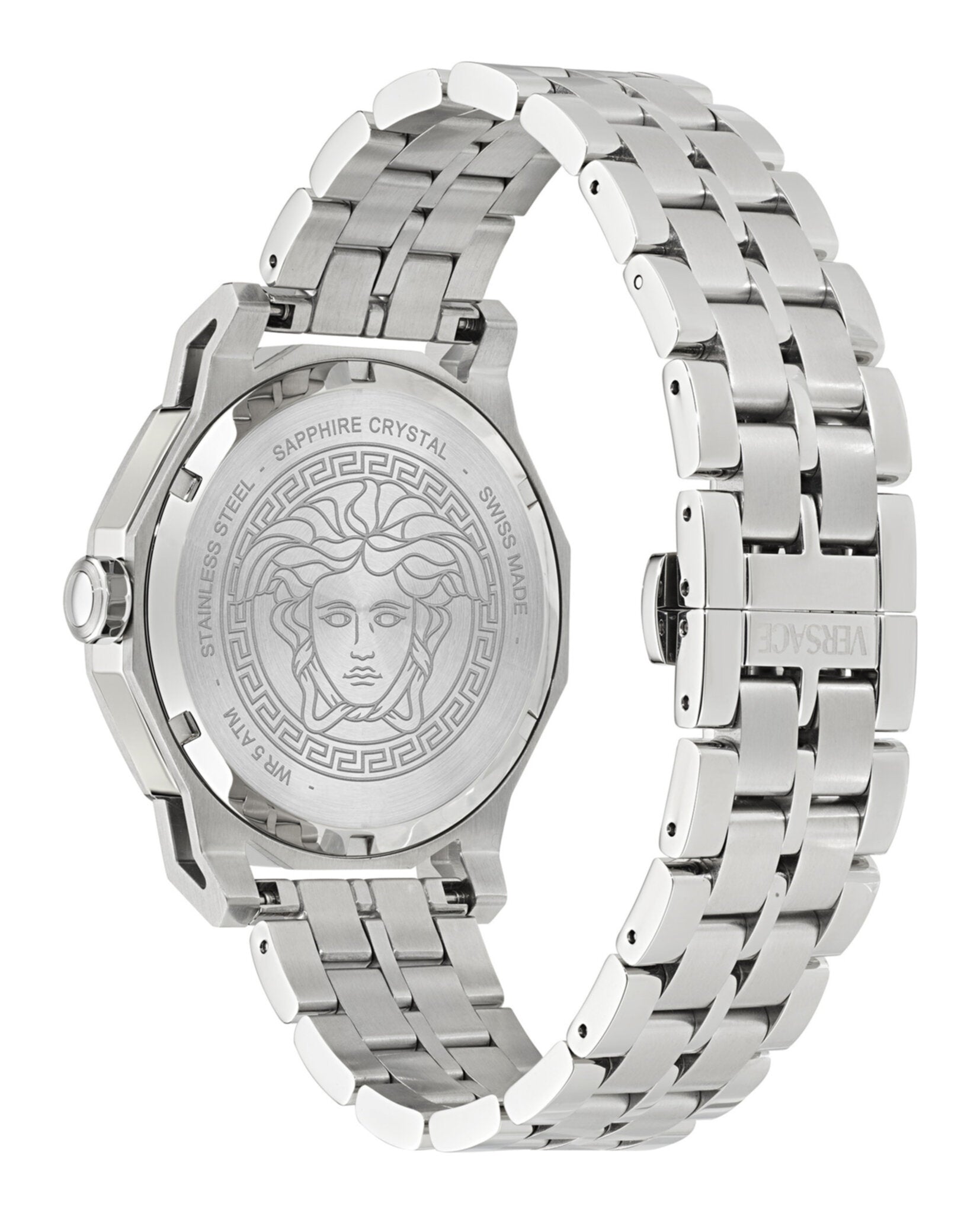 Versace Mens 43mm Strap Fashion Watch