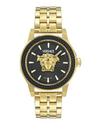 Versace Mens 43mm Strap Fashion Watch