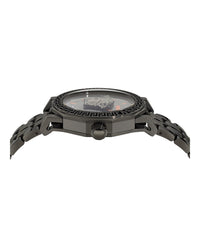 Versace Versace Mens  Gun 43mm Bracelet Fashion Watch