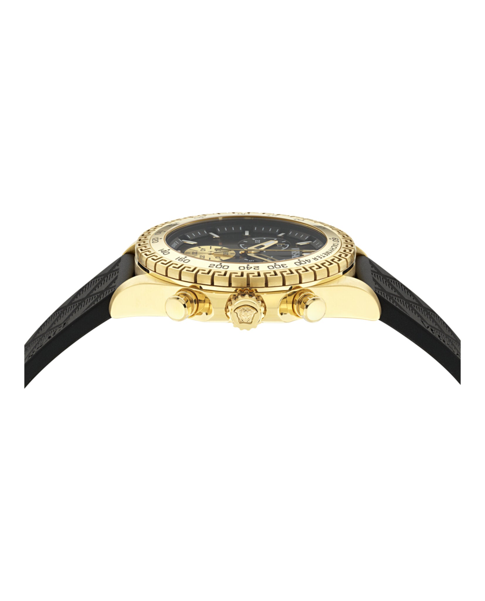 Versace Mens 44mm Strap Fashion Watch