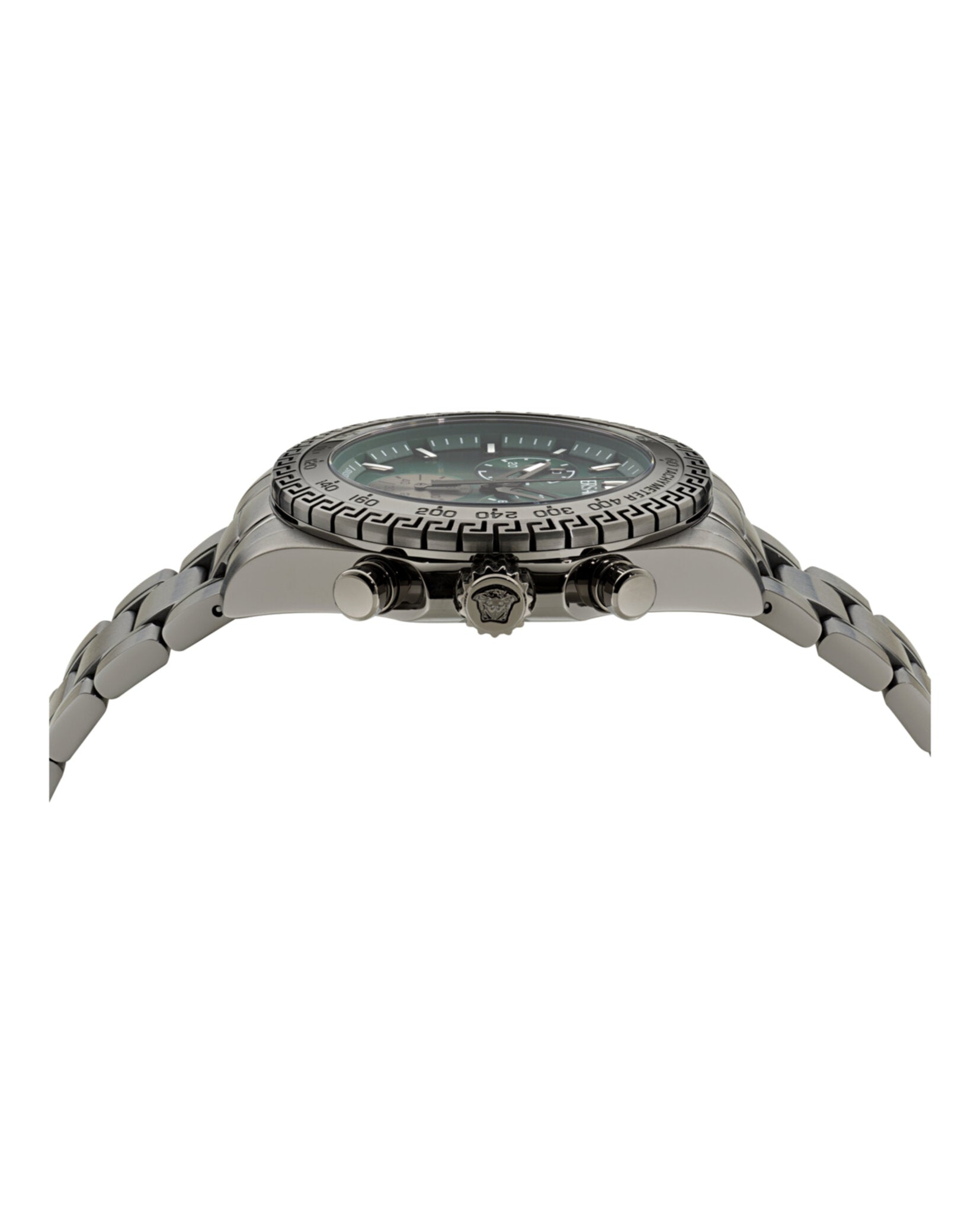 Versace Versace Mens  Gun 44mm Bracelet Fashion Watch
