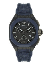 Versace Mens 44mm Strap Fashion Watch