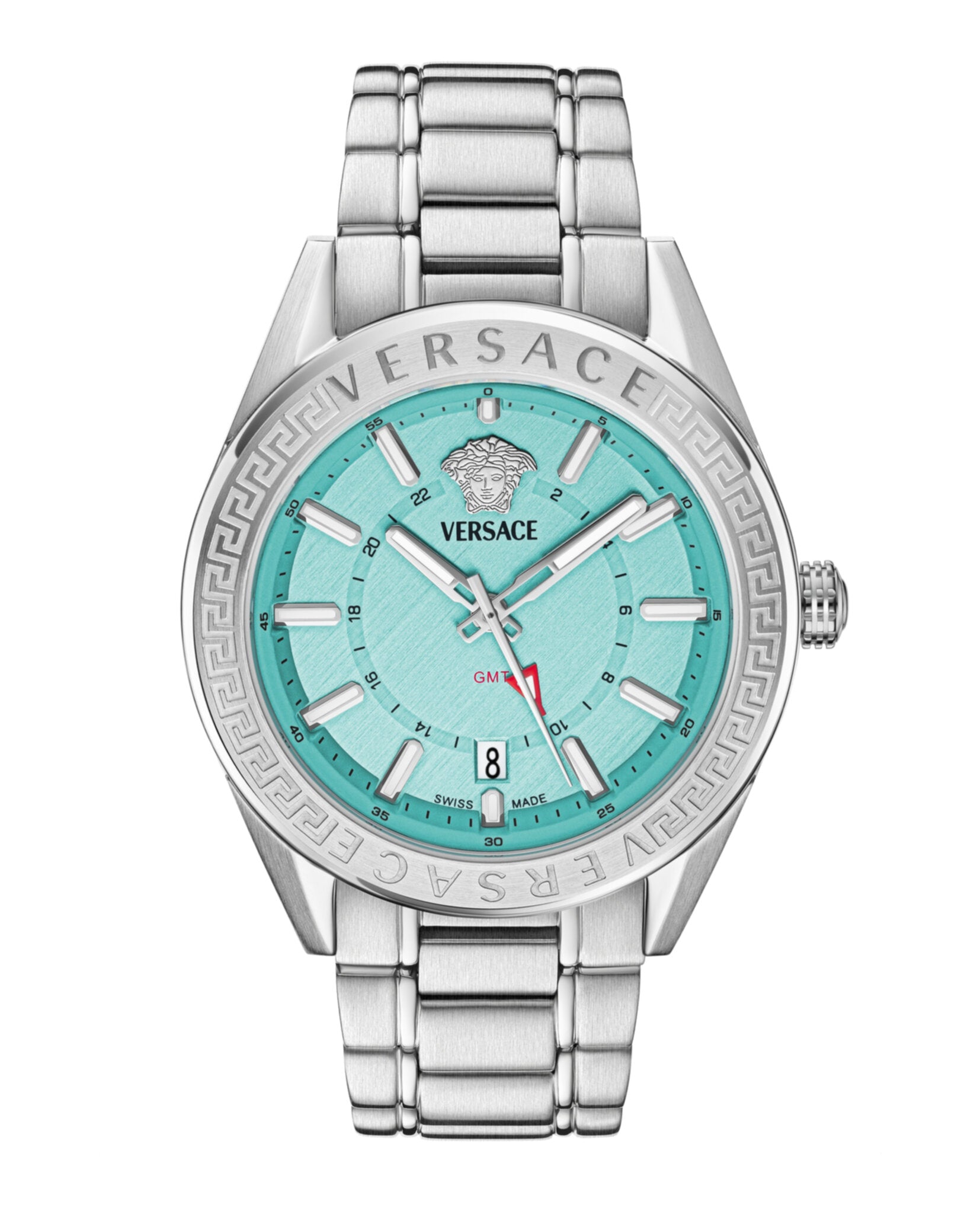 Versace Mens 42mm Strap Fashion Watch
