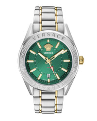 Versace Mens 42mm Strap Fashion Watch