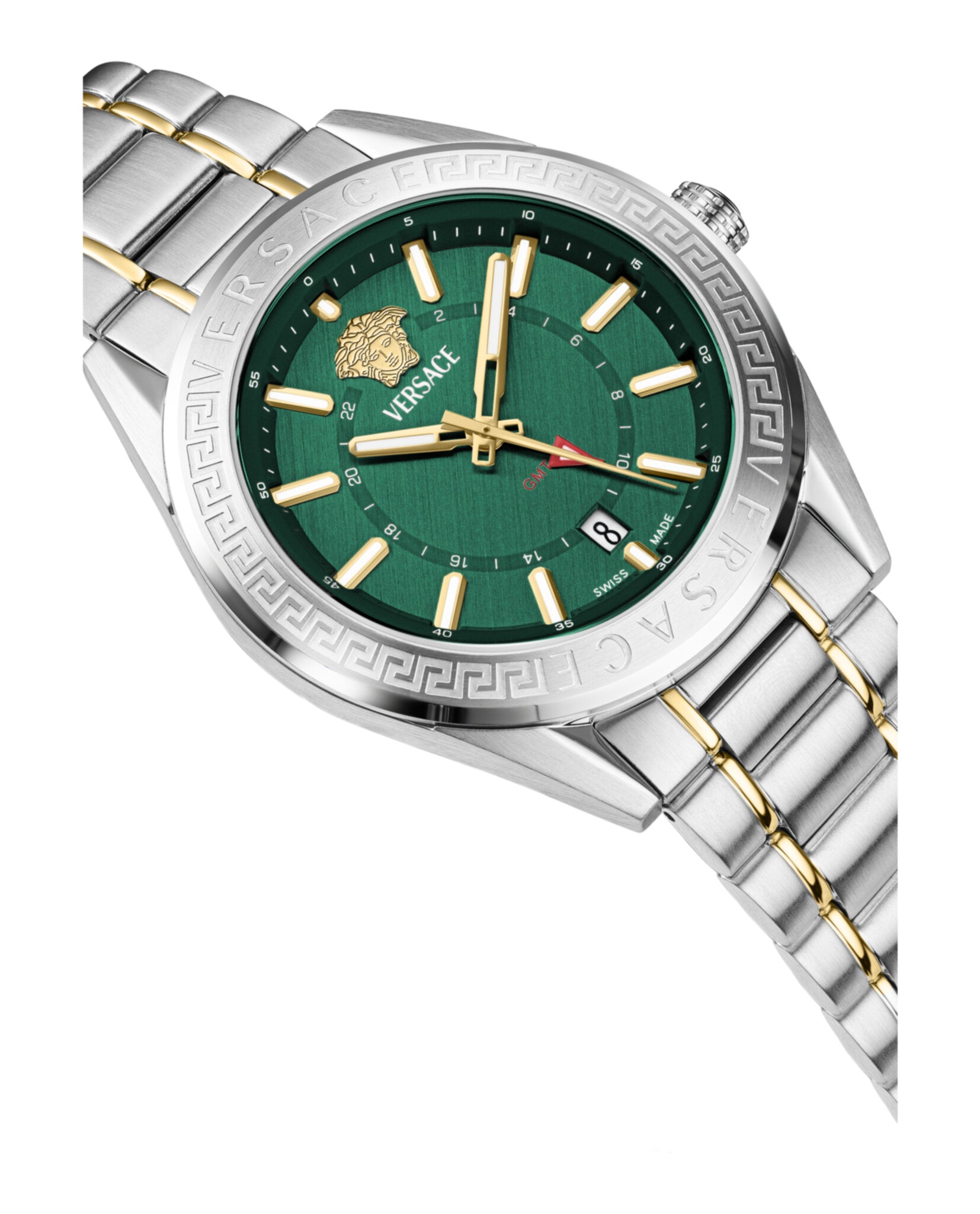 Versace Mens 42mm Strap Fashion Watch