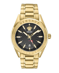 Versace Mens 42mm Strap Fashion Watch