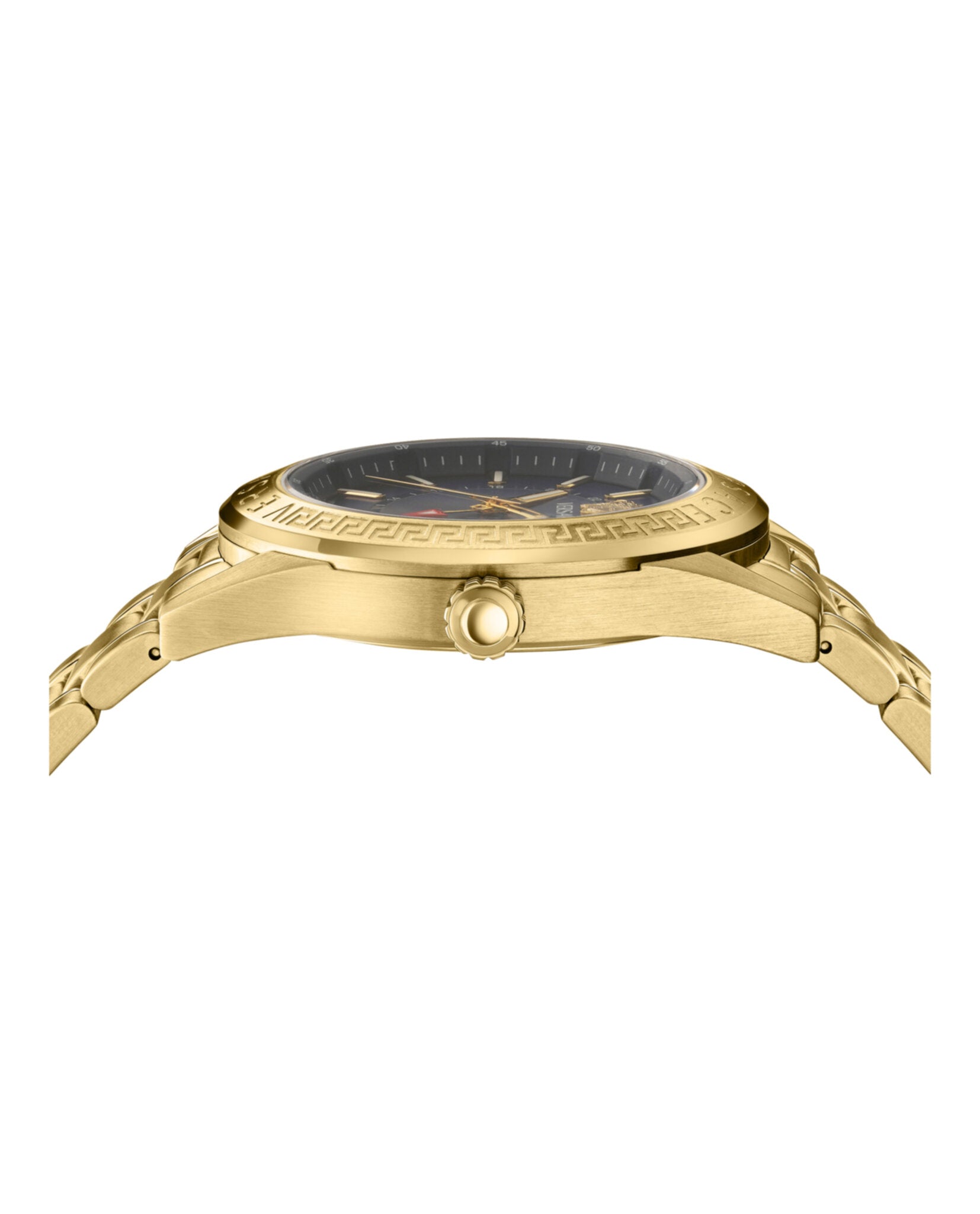 Versace Mens 42mm Strap Fashion Watch