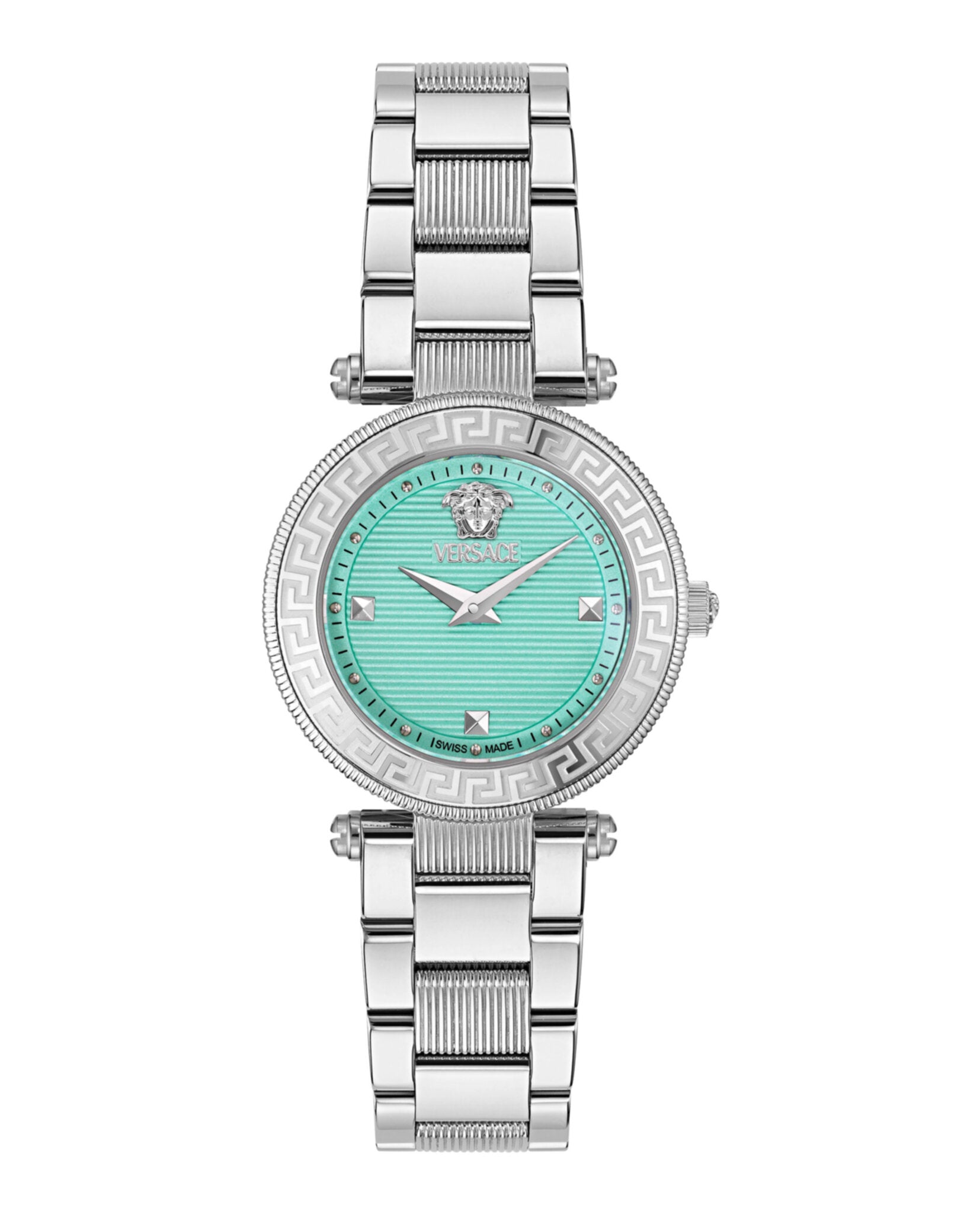 Versace Versace Womens  Stainless Steel 30mm Bracelet Fashion Watch