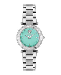 Versace Versace Womens  Stainless Steel 30mm Bracelet Fashion Watch