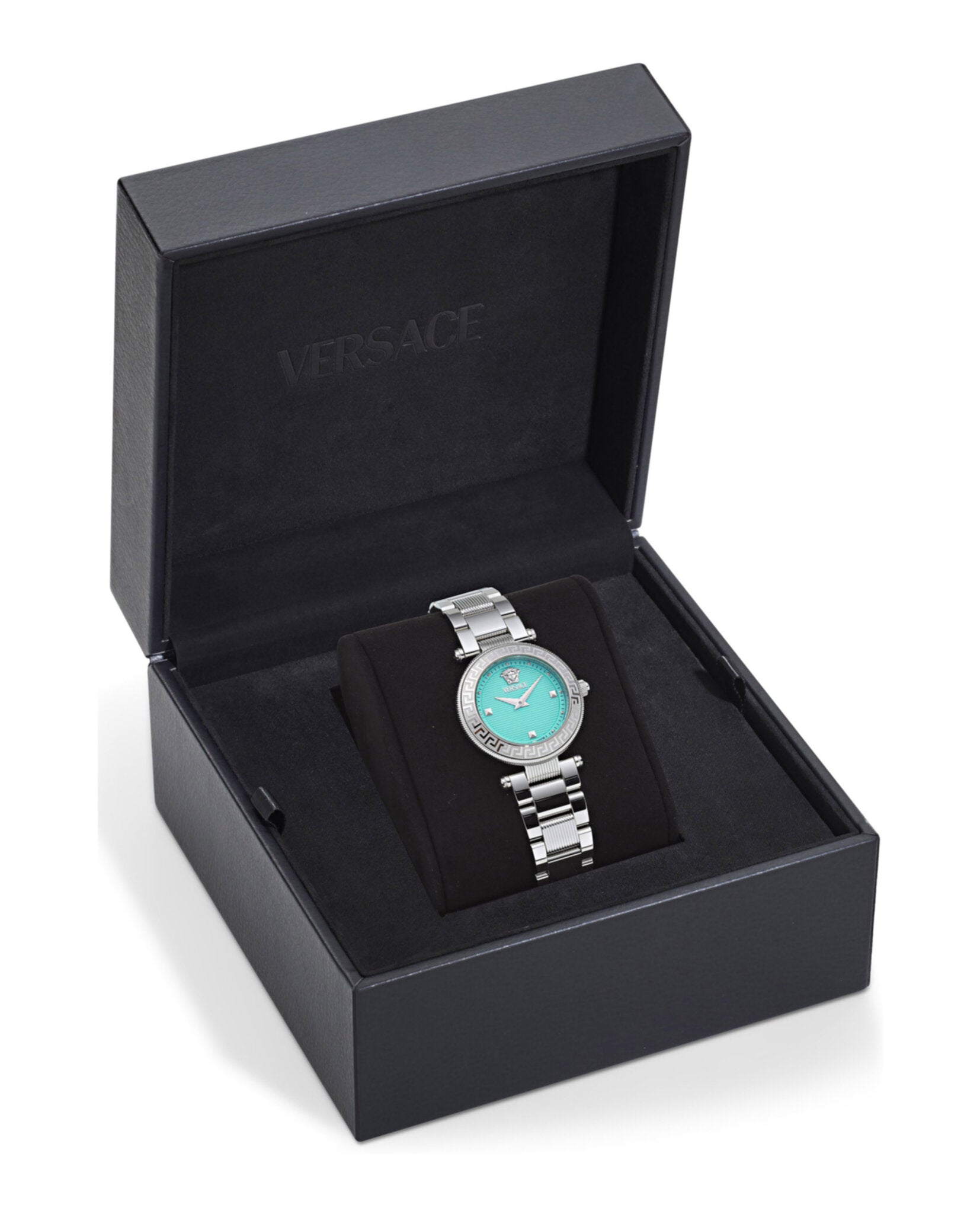 Versace Versace Womens  Stainless Steel 30mm Bracelet Fashion Watch