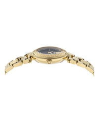 Versace Womens Gold 30mm Bracelet Fashion Watch