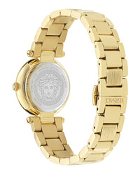 Versace Womens Gold 30mm Bracelet Fashion Watch