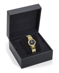 Versace Womens Gold 30mm Bracelet Fashion Watch