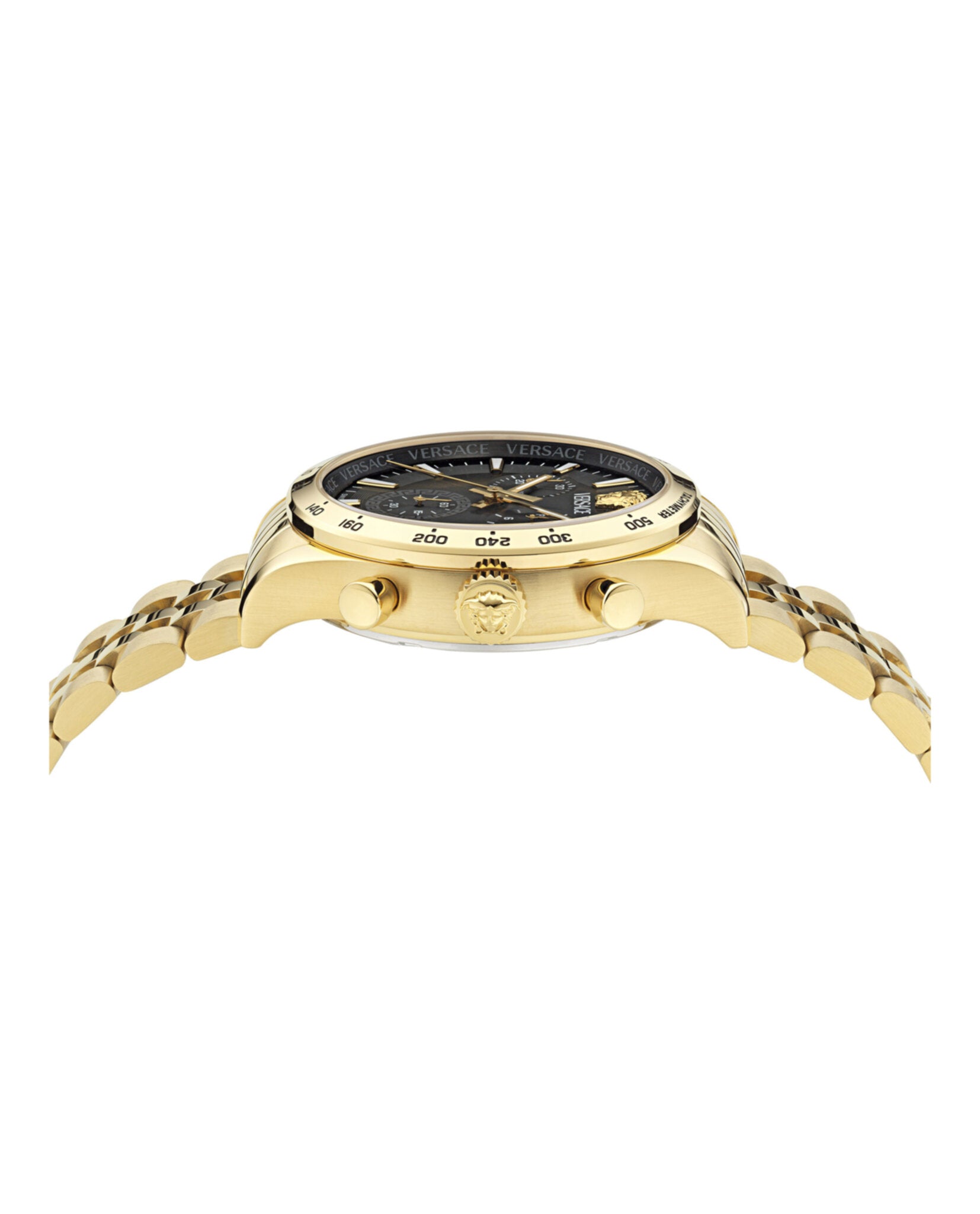 Versace Mens Hellenyium 42mm Bracelet Fashion Watch