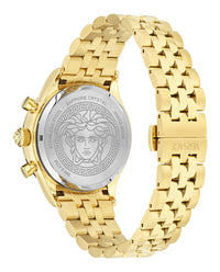 Versace Mens Hellenyium 42mm Bracelet Fashion Watch