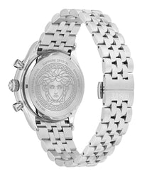 Versace Mens Stainless Steel 40mm Bracelet Fashion Watch