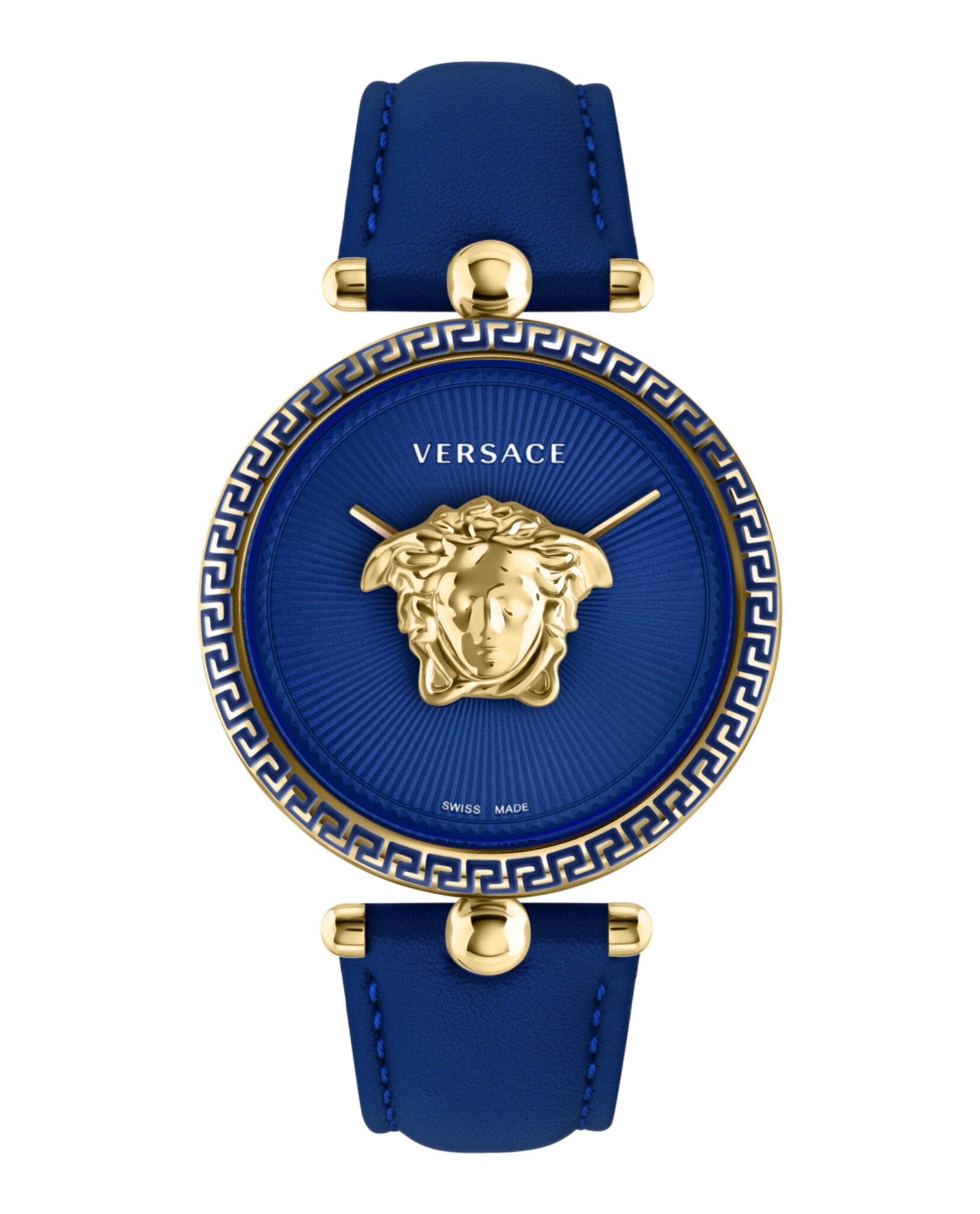 Versace Womens Gold 39mm Strap Fashion Watch