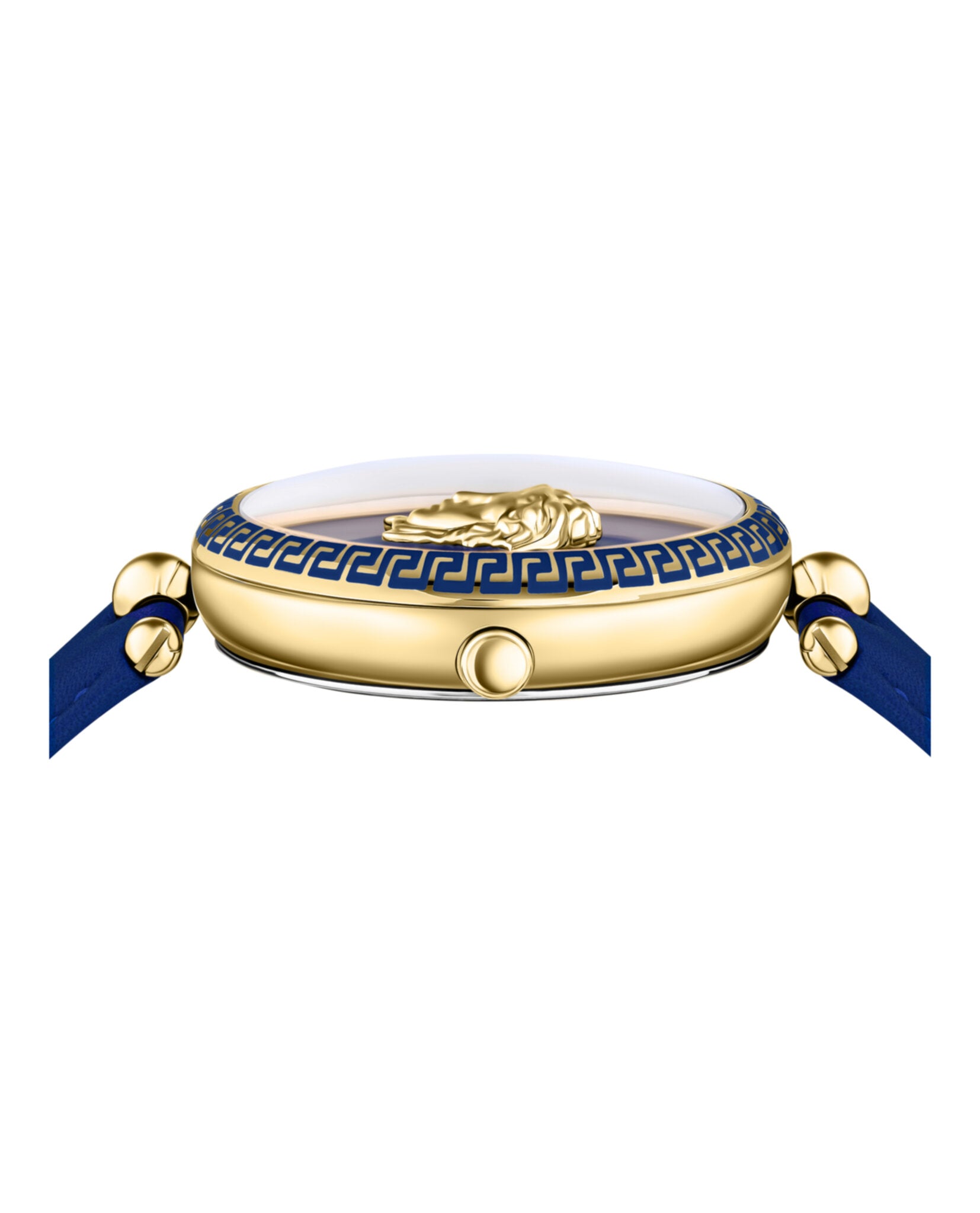 Versace Womens Gold 39mm Strap Fashion Watch
