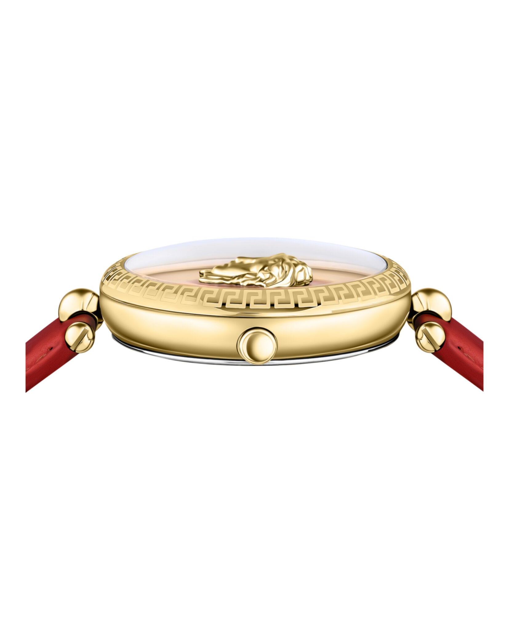 Versace Womens Gold 39mm Strap Fashion Watch