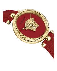 Versace Womens Gold 39mm Strap Fashion Watch