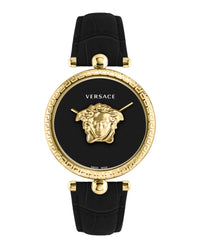 Versace Womens Gold 39mm Strap Fashion Watch