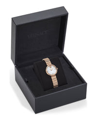 Versace Versace Womens  Rosegold 28mm Bracelet Fashion Watch