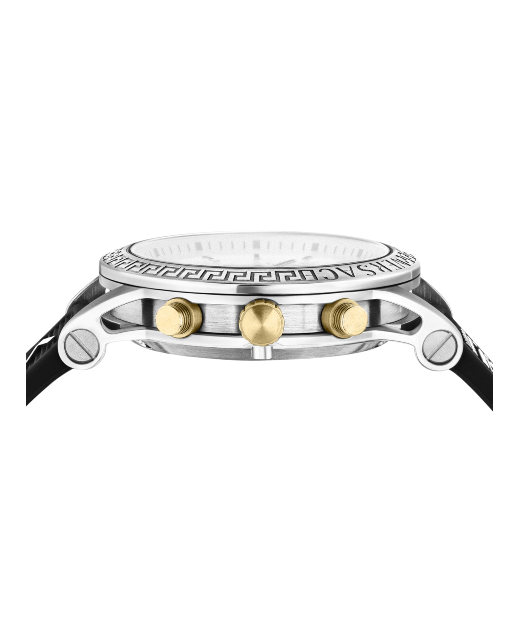 Versace Womens Stainless Steel 40mm Strap Fashion Watch