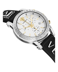 Versace Womens Stainless Steel 40mm Strap Fashion Watch