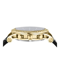 Versace Womens Gold 40mm Strap Fashion Watch