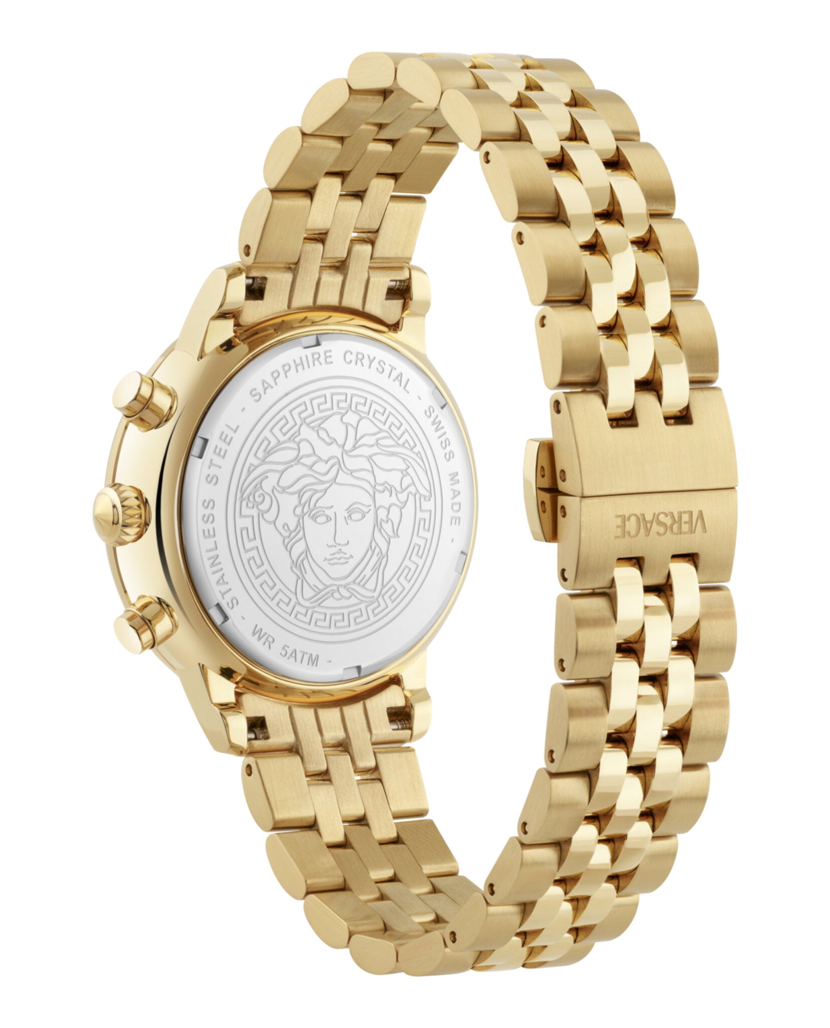Versace Womens 38mm Bracelet Fashion Watch