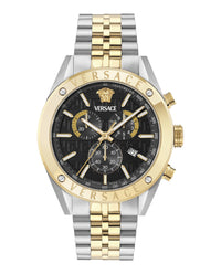 Versace Mens 44mm Strap Fashion Watch