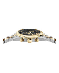 Versace Mens 44mm Strap Fashion Watch