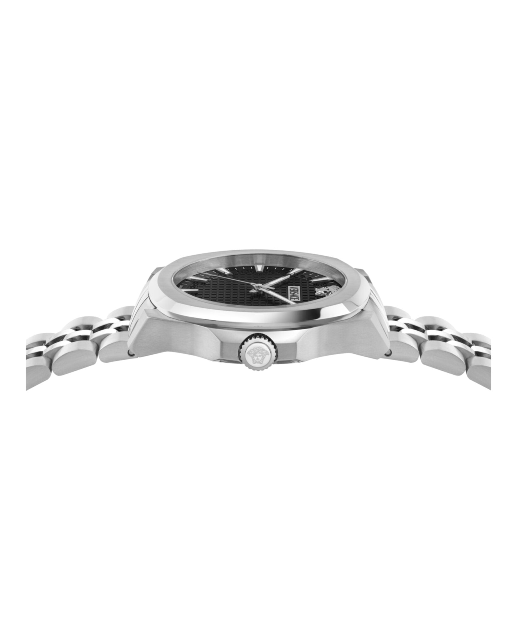 Versace Versace Mens  Stainless Steel 42mm Bracelet Fashion Watch