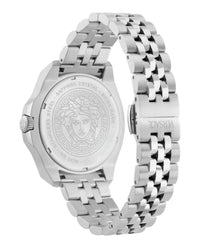 Versace Versace Mens  Stainless Steel 42mm Bracelet Fashion Watch