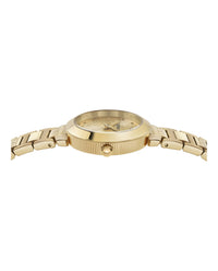Versace Versace Womens  Gold 30mm Bracelet Fashion Watch