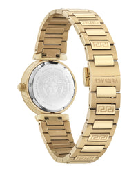 Versace Versace Womens  Gold 30mm Bracelet Fashion Watch